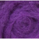 15224/4013 Carded Wool for Felting colour 4013-dark violet  25 g