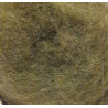 Carded Wool for Felting, color 5009-khaki/25 g