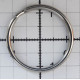 Žiedas raktams 22 mm, nikelis/50 vnt.