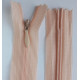 Invisible Zipper 18 cm color 521 - peach/1 pc.