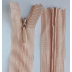 Invisible Zipper 18 cm color 521 - peach/1 pc.