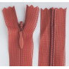 Invisible Zipper 18 cm color 061 - paprika/1 pc.