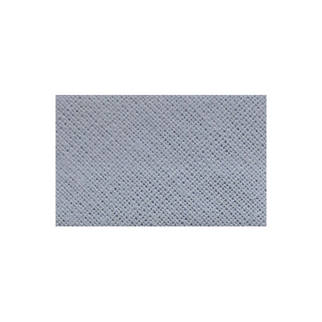 Single Fold Bias Binding Cotton Width 20 mm, color 56B - light gray/1 m