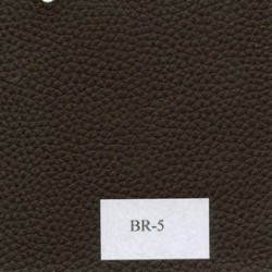 Faux Leather "Dolaro BR-5", dark brown/50 cm