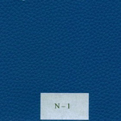 Faux Leather "Dolaro N-1", bright blue/50 cm