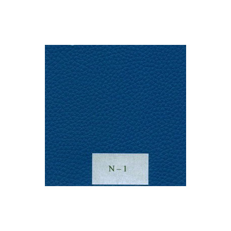 Faux Leather "Dolaro N-1", bright blue/50 cm