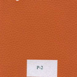 Dirbtinė oda "Dolaro P-2", tamsi oranžinė/50 cm