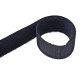 Double Sided Low Profile Hook & Loop Fasteners 25 mm black/1 m
