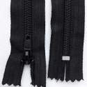 Nylon S60 Black Zippers 