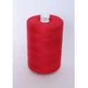 Spun polyester threads Talia 30/1000, red colors