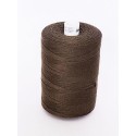 Spun polyester threads Talia 30/1000m, brown colors