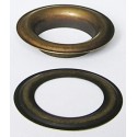Eyelets with diameters 25-30 mm