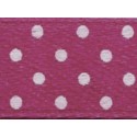 Satin ribbons with dots